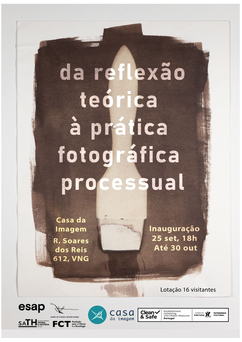 Exposição “Da reflexão teórica à prática fotográfica processual”