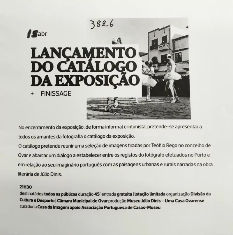 Evento de encerramento da exposição “Ovar por Teófilo Rego”